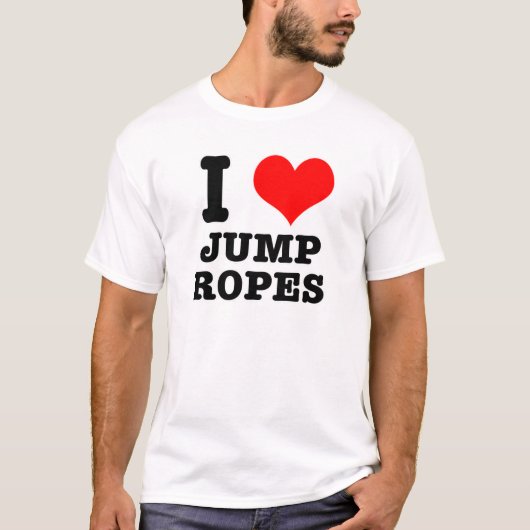 Iハート(LOVE)ジャンプロープ Tシャツ (正面)