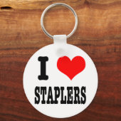 Iハート(LOVE)スタッフ キーホルダー (正面)