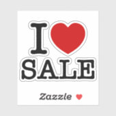 Iハート[LOVE]セール シール (シート)