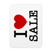 Iハート[LOVE]セール マグネット (縦)