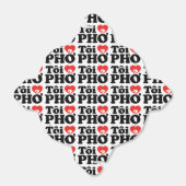 Iハート(Love)フォー(トーイ❤ PHO)ベトởナム語 フェイバーボックス (折り畳みなし)