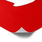 Iハート(Love)フォー(トーイ❤ PHO)ベトởナム語 ポスター (角)