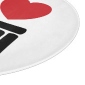 Iハート[Love]マンガ漫画 //日本語日本の漢字 カッティングボード (角)