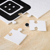 Iハート[Love]マンガ漫画 //日本語日本の漢字 ジグソーパズル (側面)