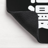 Iハート[Love]マンガ漫画 //日本語日本の漢字 マウスパッド (コーナー)