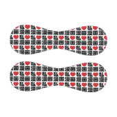 Iハート[Love]マンガ漫画 //日本語日本の漢字 野球ボール (パネル)