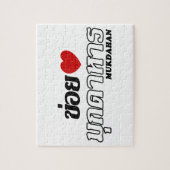 Iハート(Love)ムカダハン、イサン、タイ ジグソーパズル (縦)