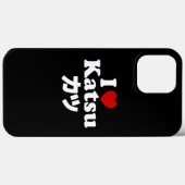 Iハート[Love]勝カツ Case-Mate iPhoneケース (裏面 (横))