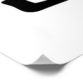 Iハート[Love]韓国ハングル韓国語 ポスター (角)