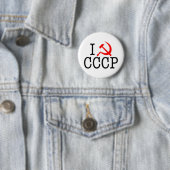 Iハート(LOVE)CCCP 缶バッジ (インサイチュ)