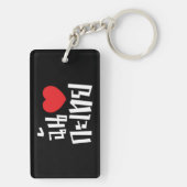 Iハート(Love) Kathoey (Ladyboy) //タイ語 キーホルダー (裏面)