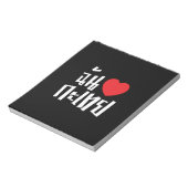 Iハート(Love) Kathoey (Ladyboy) //タイ語 ノートパッド (回転)