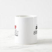 Iハート(Love) Khon Kaen, Isan, Thailand コーヒーマグカップ (中央)
