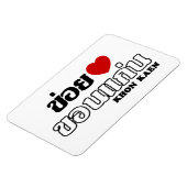 Iハート(Love) Khon Kaen, Isan, Thailand マグネット (左側)