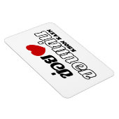 Iハート(Love) Khon Kaen, Isan, Thailand マグネット (右側)