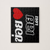 Iハート(Love) Loei, Isan, Thailand ジグソーパズル (縦)