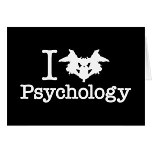 Iハート(Rorschach Inkblot)心理学カード