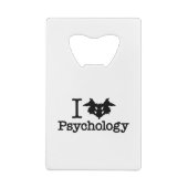 Iハート(Rorschach Inkblot)心理学 クレジットカード栓抜き (裏面)
