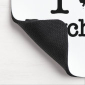 Iハート(Rorschach Inkblot)心理学 マウスパッド (コーナー)