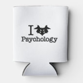 Iハート(Rorschach Inkblot)心理学 缶クーラー (正面)