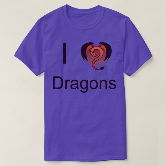 Iハート Tシャツ (デザイン正面)