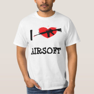 IハートAirsoft Tシャツ