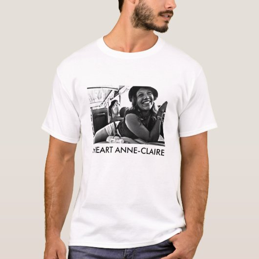 IハートANNE-CLAIRE Tシャツ (正面)