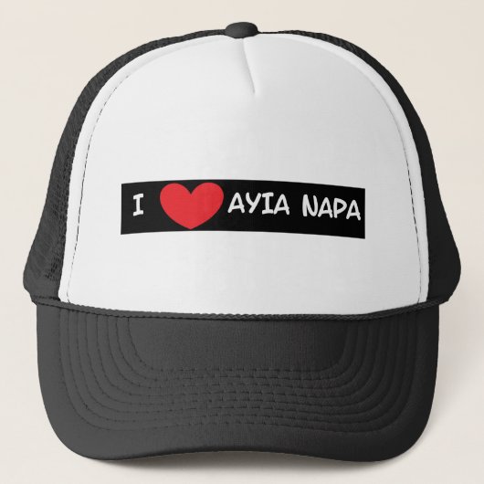 IハートAyia Napa キャップ (正面)