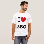 IハートBBG Tシャツ (正面フル)