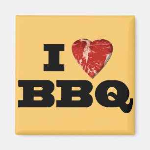 IハートBBQのステーキのハートの形のおもしろいな焼くこと マグネット