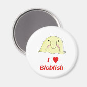 Iハートblob マグネット (正面/裏面)