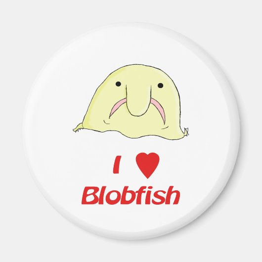 Iハートblob マグネット (正面)