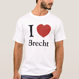 IハートBrecht Tシャツ