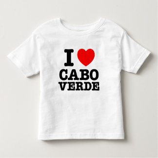 IハートCabo Verde トドラーTシャツ