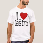 IハートCastroのワイシャツ Tシャツ (正面)
