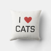 Iハートcatsメッセージ クッション (裏面)