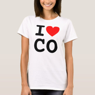 IハートCOシャツ Tシャツ
