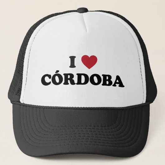 IハートCórdobaアルゼンチン キャップ (正面)