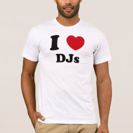IハートDjs Tシャツ
