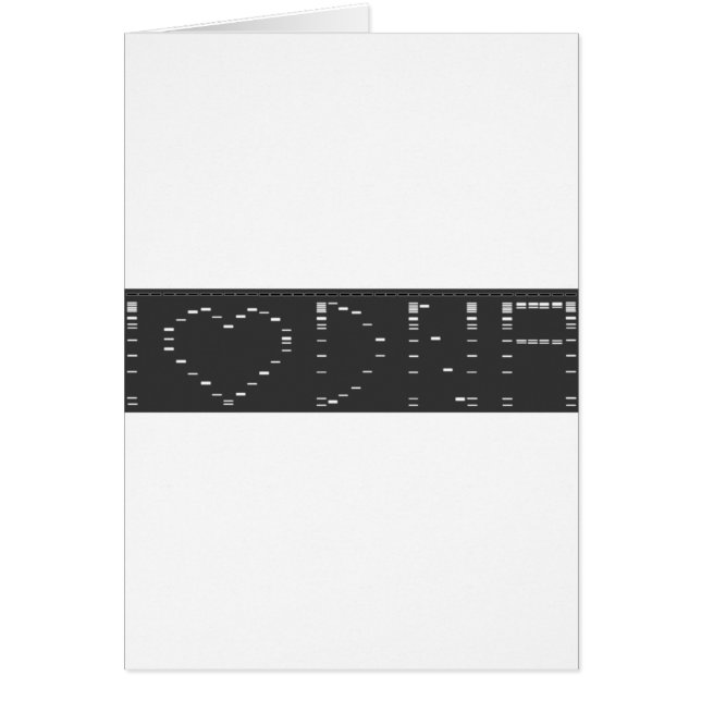 IハートDNAのゲル (正面)