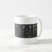 IハートDNAのゲル コーヒーマグカップ (正面右)