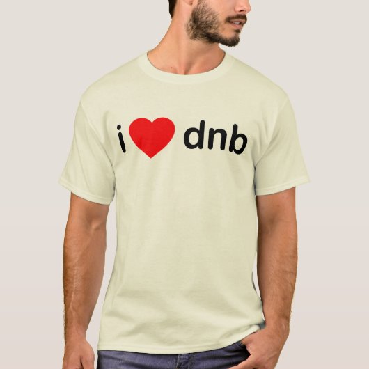 IハートDNB Tシャツ (正面)