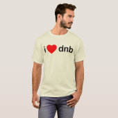 IハートDNB Tシャツ (正面フル)