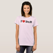 IハートDnB Tシャツ (正面フル)