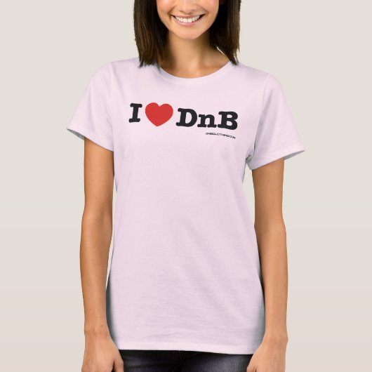 IハートDnB Tシャツ (正面)