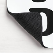 IハートDpイニシャルI Love D.p. First And Last Nam マウスパッド (コーナー)