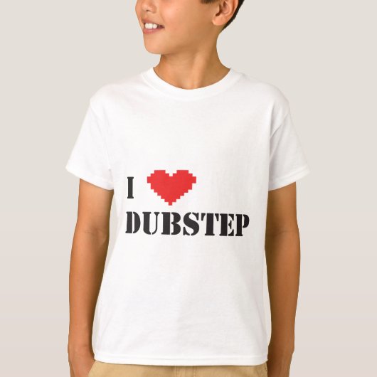 IハートDubstep Tシャツ (正面)