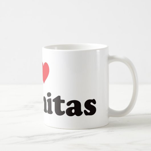 IハートEncinitas コーヒーマグカップ (右)