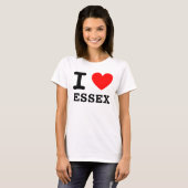 IハートESSEXシャツ Tシャツ (正面フル)