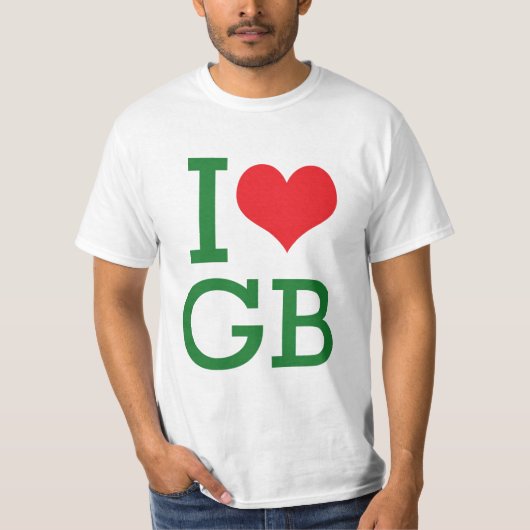 IハートGB Tシャツ (正面)